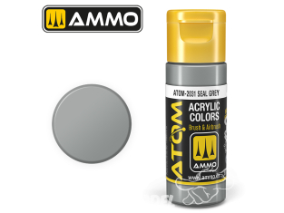 ATOM MIG peinture acrylique 20131 Gris Phoque - Seal Grey 20ml