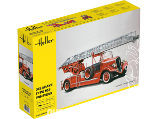 Heller maquette camion 80780 Camion de Pompiers Delahaye Type 103 1/24
