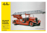 Heller maquette camion 80780 Camion de Pompiers Delahaye Type 103 1/24