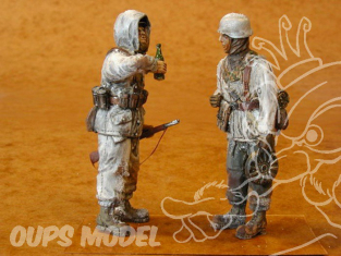 CMK figurine 35002 INFANTERIE ALLEMANDE HIVERNALE 1/35