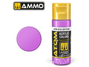 ATOM MIG peinture acrylique 20154 Prune Claire - Light Plum 20ml