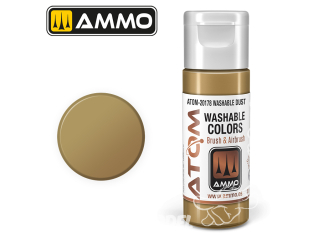 ATOM MIG peinture acrylique 20178 Poussière Lavable - Washable Dust 20ml