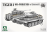 Takom maquette militaire 2198 Tigre I Mid-Production w/ Zimmerit Sd.Kfz.181 Pz.Kpfw.VI Ausf.E 1/35