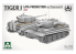 Takom maquette militaire 2199 Tigre I Late-Production w/ Zimmerit Sd.Kfz.181 Pz.Kpfw.VI Ausf.E Late / Late Command 1/35