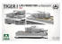 Takom maquette militaire 2199 Tigre I Late-Production w/ Zimmerit Sd.Kfz.181 Pz.Kpfw.VI Ausf.E Late / Late Command 1/35