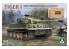 Takom maquette militaire 2200W Tigre I BIG BOX Mid + Late + Mid / Otto Carius 1/35 + Figurine Otto Carius 1/16 Edition Limitée