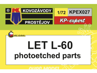 KP Model avion kit d'amélioration KPEX027 Photodécoupe pour un Let L-60 1/72