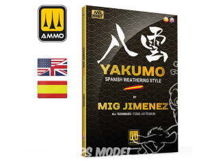 MIG Librairie 6249 YAKUMO Spanish Weathering Style by MIG JIMENEZ en Anglais - Espagnol