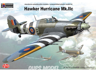 KP Model kit avion CLK0012 Hawker Hurricane Mk.IIc 1/72