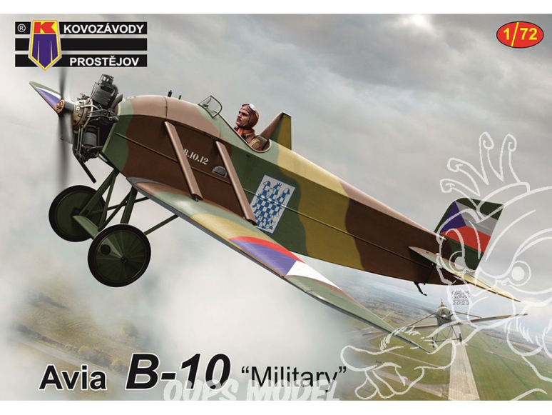 KP Model kit avion KPM0422 Avia BH-10 Militaire 1/72