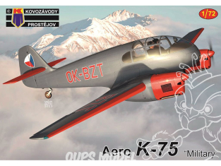 KP Model kit avion KPM0429 Aero K-75 Militaire 1/72