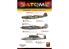 MIG peinture Atom 20701 Set peinture Couleurs Luftwaffe WWII 12 x 20ml