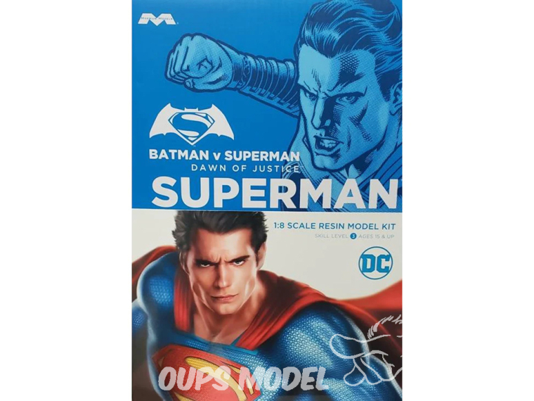 Moebius maquette figurine résine 1014 Superman - Batman vs Superman Dawn of Justice 1/8