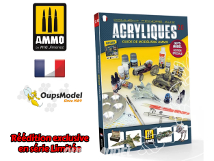 MIG Librairie 6048 Guide : Comment peindre aux acryliques 2.0 en Français Edition Limitée Oupsmodel