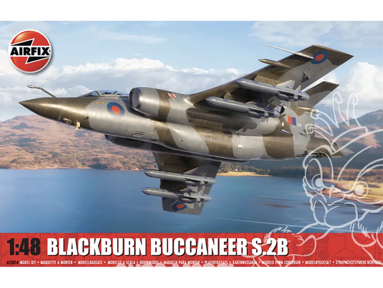 Airfix maquette avion A12014 Blackburn Buccaneer S.2B 1/48