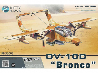 Kitty Hawk maquette avion KH32003 NORTH AMERICAN OV-10D BRONCO Guerre Du Golf 1/32