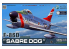 Kitty Hawk maquette avion 32007 NORTH AMERICAN F-86F SABRE-DOG 1953 1/32