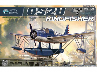 Kitty Hawk maquette avion KH32016 VOUGHT OS2U KINGFISHER US NAVY 1941 1/32