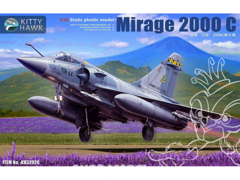 Kitty Hawk maquette avion KH32020 Mirage 2000C 1/32