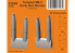 Special Hobby 3D Print militaire P72009 Tempest Mk.V Early Gun Barrels pour kit Airfix 1/72