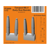 Special Hobby 3D Print militaire P72009 Tempest Mk.V Early Gun Barrels pour kit Airfix 1/72