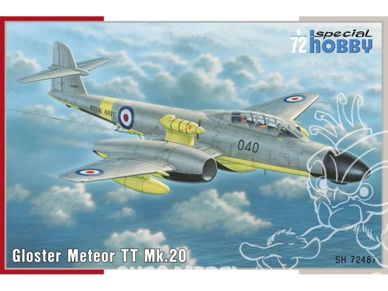 Special Hobby maquette avion 72487 Gloster Meteor TT Mk.20 1/72