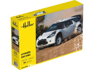 Heller maquette voiture 80758 Citroen DS3 WRC 1/24
