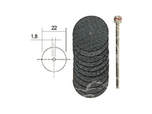 Proxxon outillage 28808 10 Disques a tronconner en oxyde d aluminium