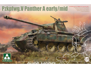 Takom maquette militaire 2175 PzKpfwg.V Panther A Early / Mid 1/35