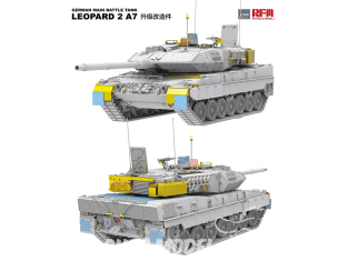 Rye Field Model maquette militaire 2068 Set amélioration Leopard 2A7 Char de combat principal Allemand 1/35