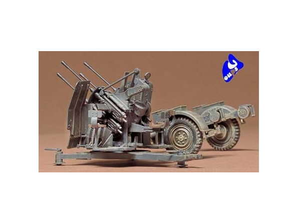 tamiya maquette militaire 35091 German 2cm Flakvierling 38 1/35