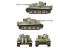 Border model maquette militaire BT-034 Tigre I Early Production - Bataille de Kharkov 1/35