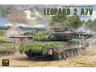 Border model maquette militaire BT-040 Leopard 2A7V Char de combat principal Allemand 1/35