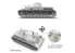 Border model maquette militaire BT-039 Kugelblitz Flak Panzer IV MK103 Doppelflak 30mm 1/35