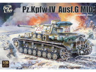 Border model maquette militaire BT-033 Pz.Kpfw.IV Ausf.G Mid - Bataille de Kharkov 1/35