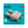 ResKit kit d'amelioration Avion RSU48-0203 Buses d'échappement T-38A "Talon" pour kit Trumpeter imprimé en 3D 1/48