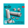 ResKit kit d'amelioration Avion RSU48-0194 F-14 (B,D) Buses d'échappement ouvertes "Tomcat" pour kit GWH imprimé en 3D 1/48