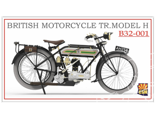 Copper State Models maquettes militaire B32-001 British Motorcycle Tr.Model H 1/32