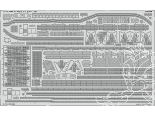 Eduard photodecoupe bateau 53307 Amélioration HMS Ark Royal 1939 Partie 3 I Love Kit 1/350