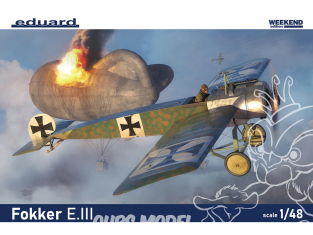 EDUARD maquette avion 8419 Fokker E.III WeekEnd Edition 1/48