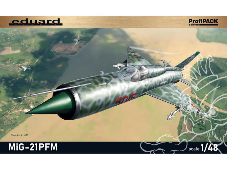 EDUARD maquette avion 8237 MiG-21PFM ProfiPack Edition Réédition 1/48