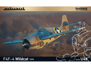 EDUARD maquette avion 82203 F4F-4 Wildcate Late ProfiPack Edition 1/48