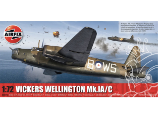 AIRFIX maquette A08019A Vickers Wellington Mk.IA/C 1/72