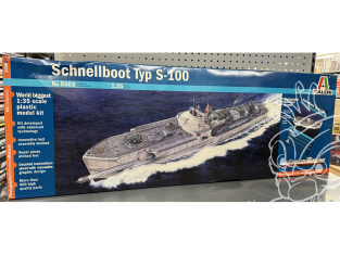 ITALERI maquette militaire 5603 Schnellboot S100 1/35