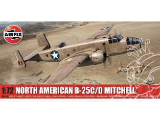 AIRFIX maquette A06015A North American B-25C/D Mitchell 1/72