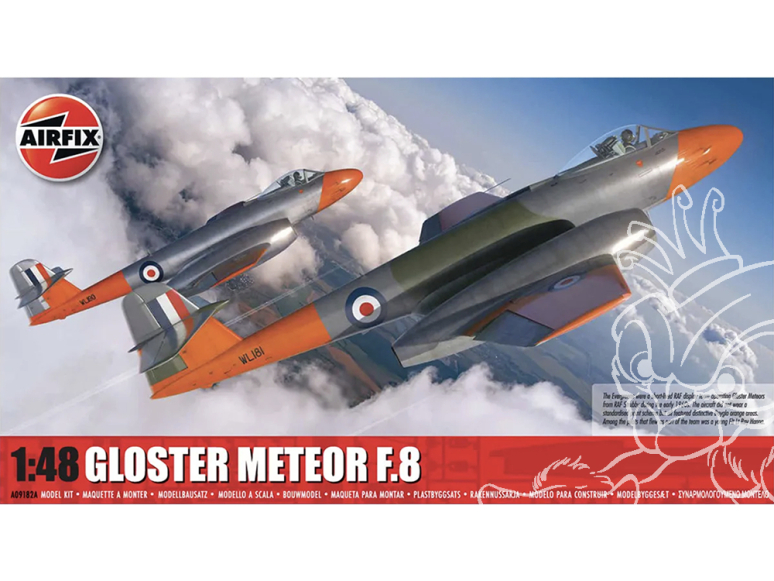 Airfix maquette avion A09182A Gloster Meteor F.8 1/48