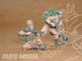 CMK figurine f35129 SOLDATS BRITANNIQUES GUERRE D&39IRAK 1/35