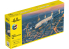 Heller maquette avion 58391 STARTER KIT Super Constellation TWA inclus peintures principale colle pinceau 1/72