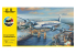 Heller maquette avion 56315 STARTER KIT DC6 Super Cloudmaster AF inclus peintures principale colle pinceau 1/72