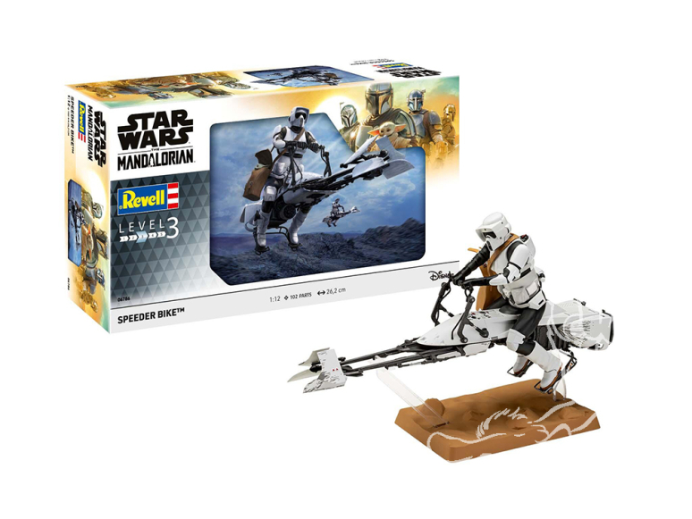 Revell Star Wars 06786 Speeder Bike™: The Mandalorian 1/12